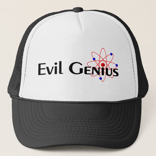 Evil Genius Trucker Hat (Front)