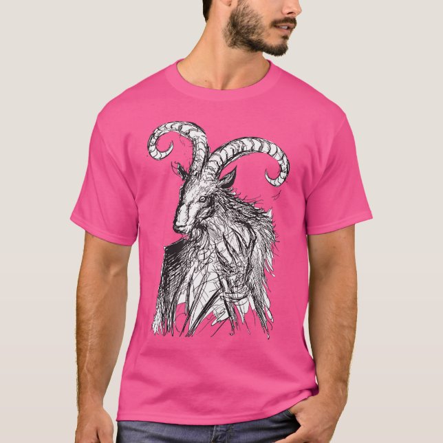 Evil Goat T-Shirt (Front)