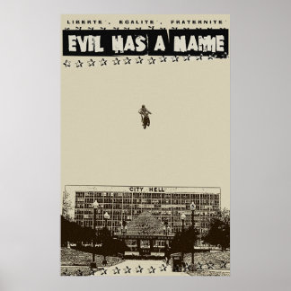 evil has a name poster
