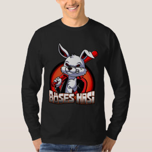 Evil Hasi Rabbit Easter Bunny T-Shirt