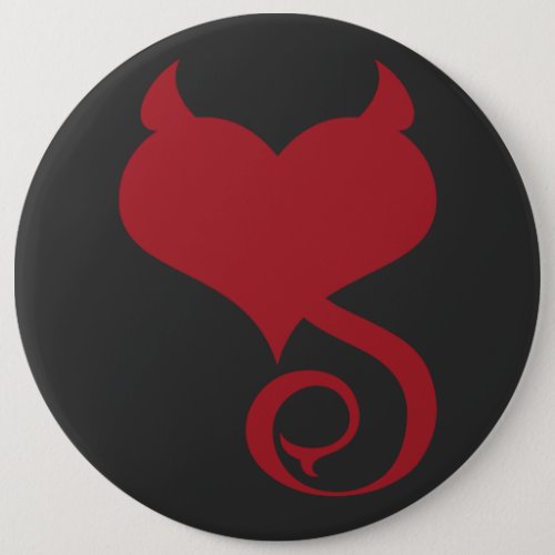 Evil Heart DevilDemon heart Button