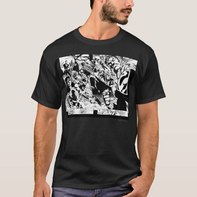 Evil Heros Panel T-Shirt (Front)