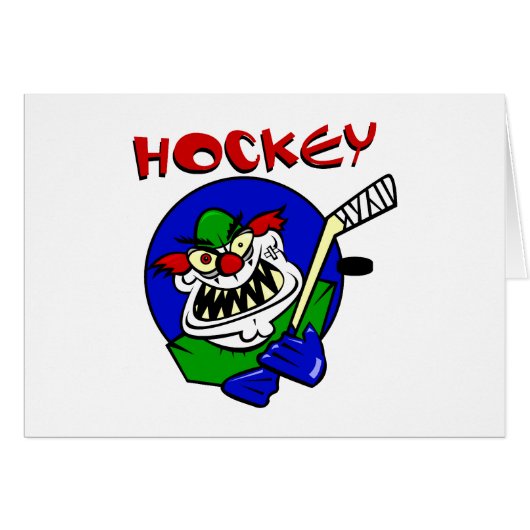 Evil Hockey Player Cards (Front Horizontal)