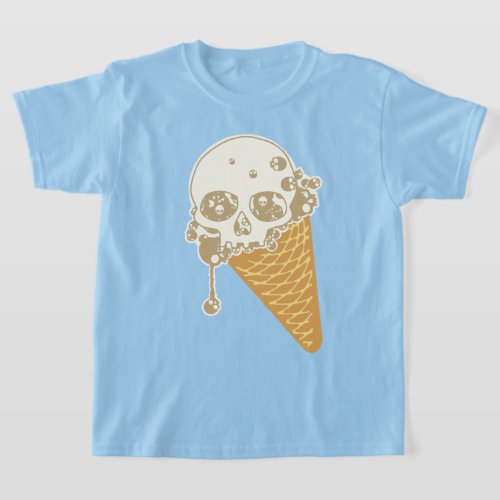 Evil Ice Cream Cone T_Shirt