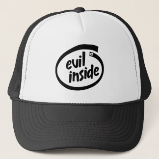 Evil Inside - 666 - Hail Satan - Cap - Truckercap