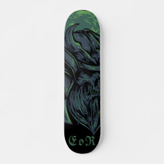 Evil Japan Samurai Skull hand Skateboard