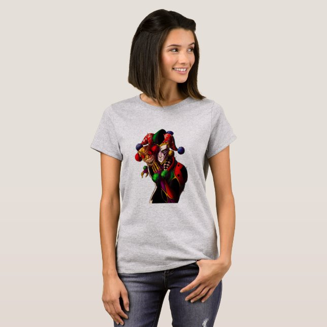 Evil Jester Pet T-Shirt (Front Full)