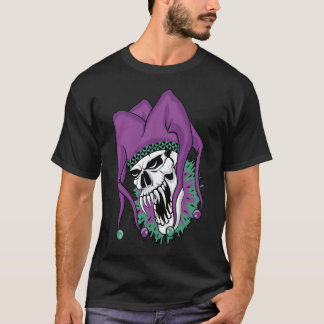 Evil Jester Skull T-Shirt