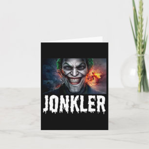 Evil Jonkler Halloween  Card