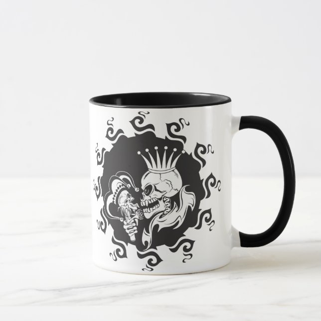 Evil King Skull Mug (Right)