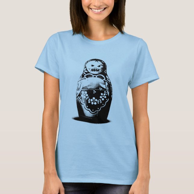 Evil Matryoshka Doll Russian - Pop Art t-shirt (Front)