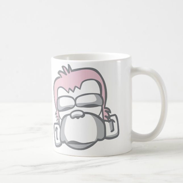 Evil Monkey Icon Coffee Mug (Right)