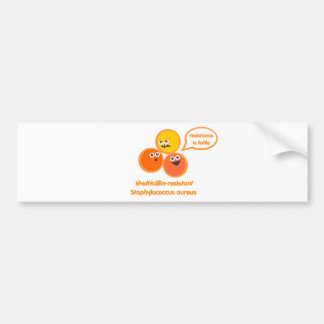 Evil MRSA Bumper Sticker