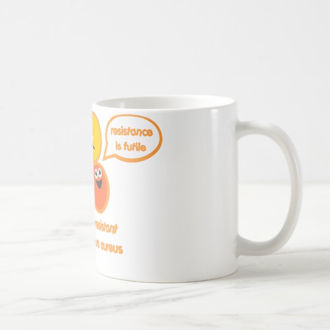 Evil MRSA Coffee Mug (Right)