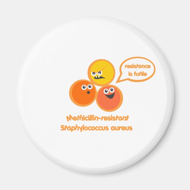 Evil MRSA Magnet (Front)