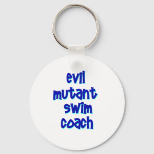 Evil Mutant Swim Coach Keychain