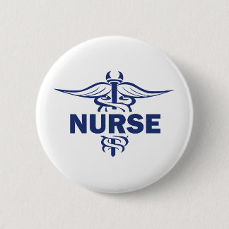 evil nurse pinback button