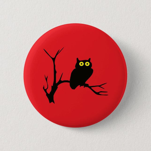 Evil owl button (Front)