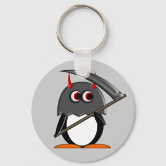 Evil Penguin™ Cute Executioner Key Chain