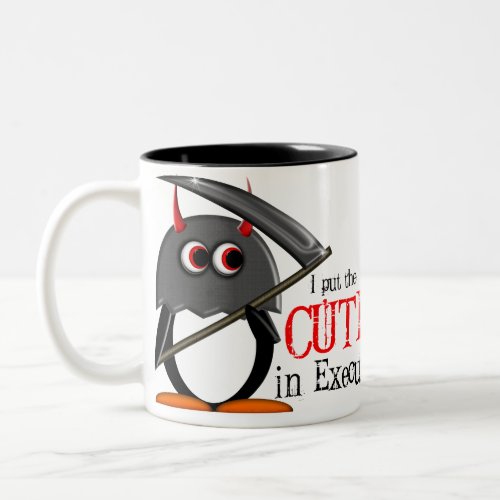 Evil Penguin Cute Executioner Mug
