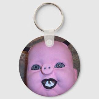 Evil Pig Keychain