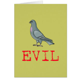 Evil Pigeon Cards