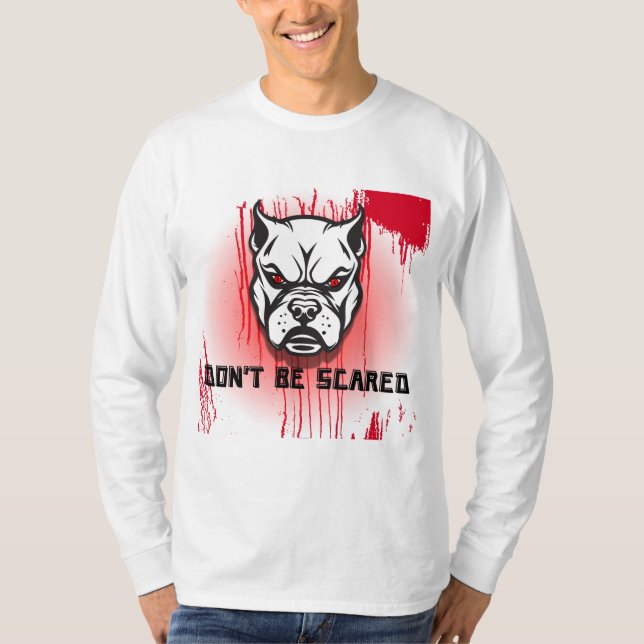 Evil pit bull T-Shirt (Front)