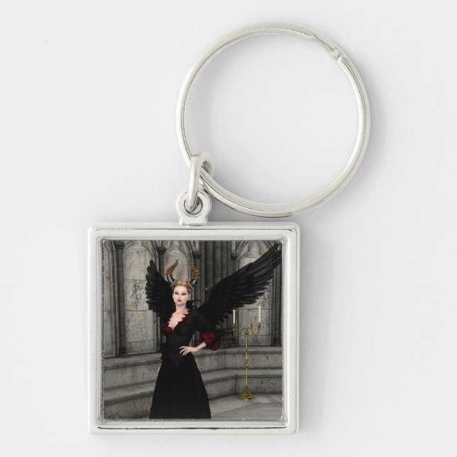 Evil Queen Keychain (Front)