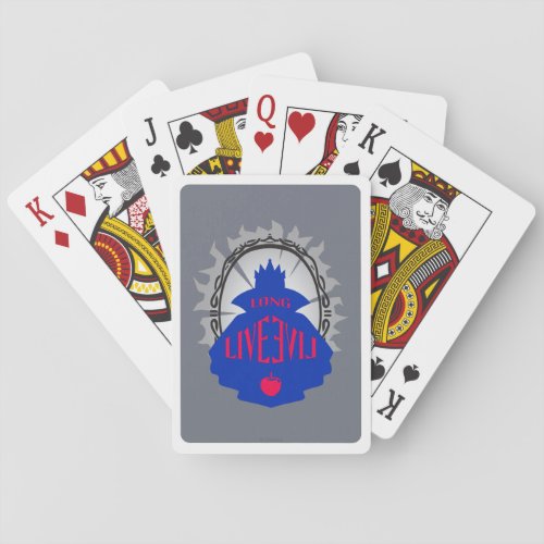 Evil Queen _ Long Live Evil Playing Cards