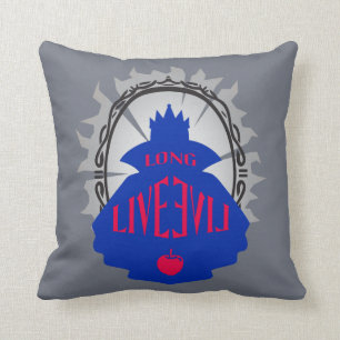 Evil Queen - Long Live Evil Throw Pillow