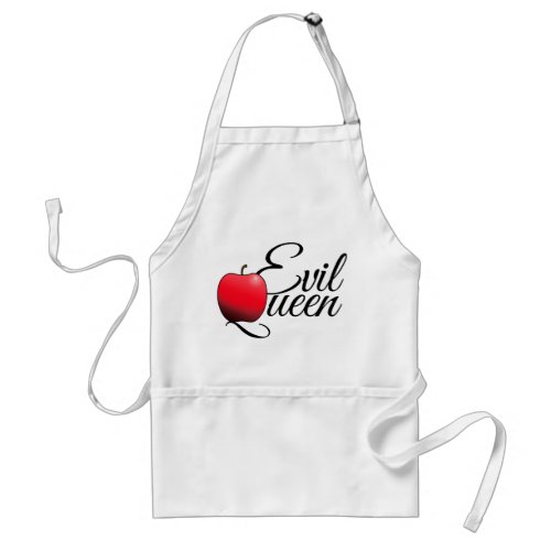 Evil Queen Red Apple Adult Apron