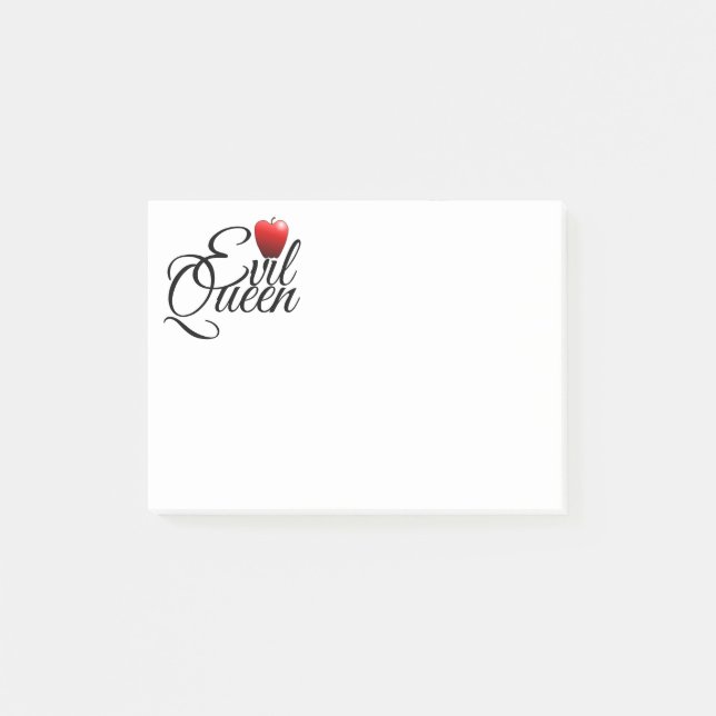 Evil Queen Small Apple Notes (Front)