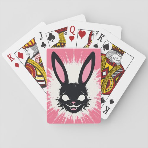Evil Rabbit Poker Cards
