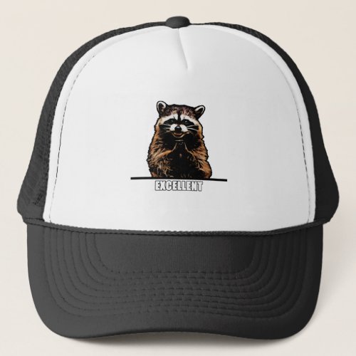 Evil Raccoon Trucker Hat