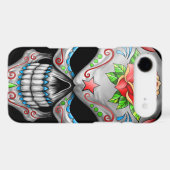 Evil Rose Sugar Skull Case-Mate iPhone Case (Back (Horizontal))