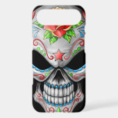 Evil Rose Sugar Skull Case-Mate iPhone Case (Back)