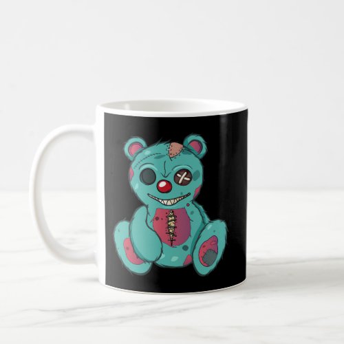Evil Scary Teddy Bear Coffee Mug