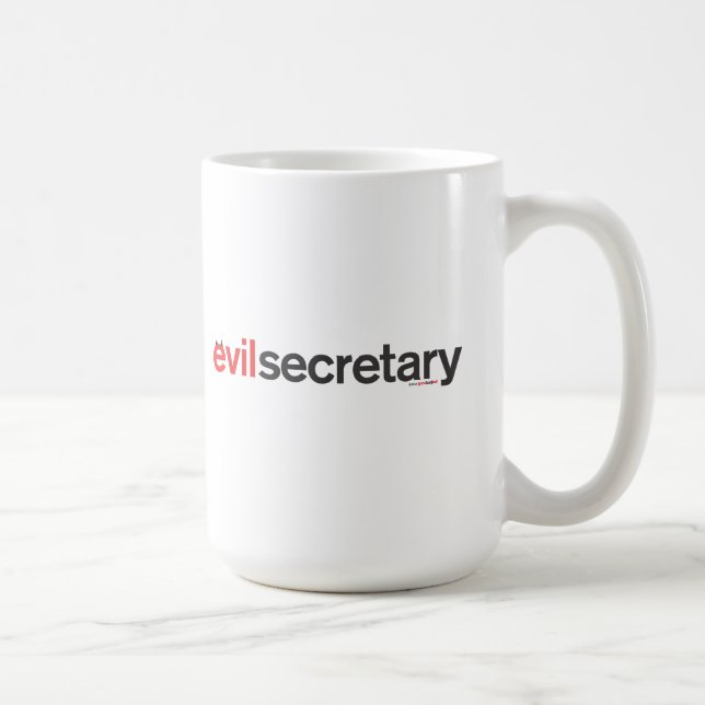 evil secretary mug (Right)