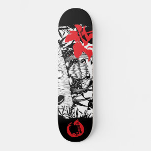 Evil shinobi skateboard