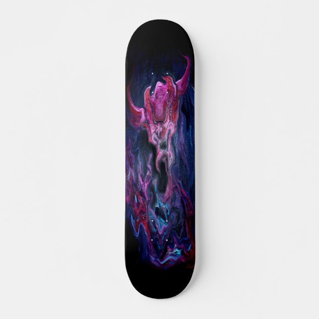 Evil Skateboard Deck (Front)