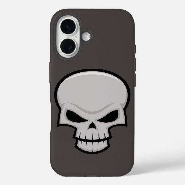 Evil Skull Design Case-Mate iPhone Case (Back)