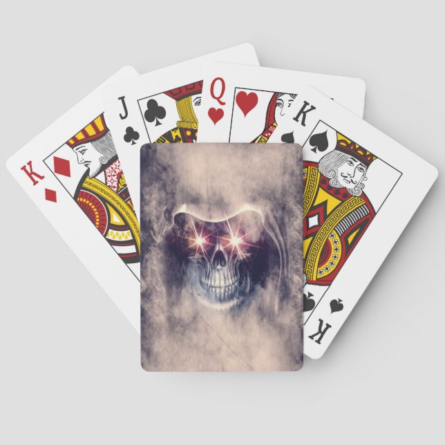 Evil Skull Poker Cards (Back)