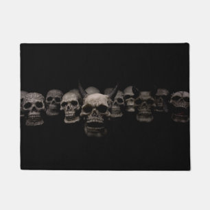 Evil Skulls Doormat