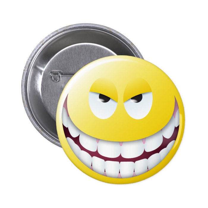 Evil Smiley Face Button