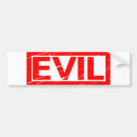 Evil Stamp Bumper Sticker