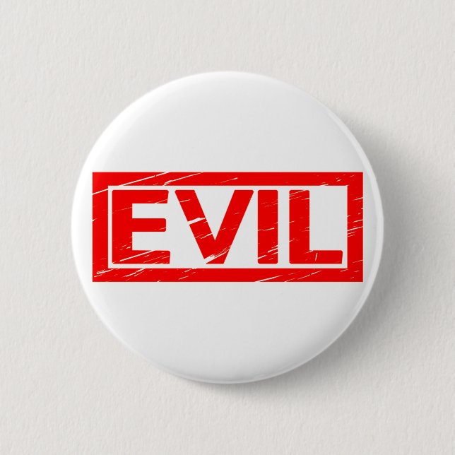 Evil Stamp Button (Front)