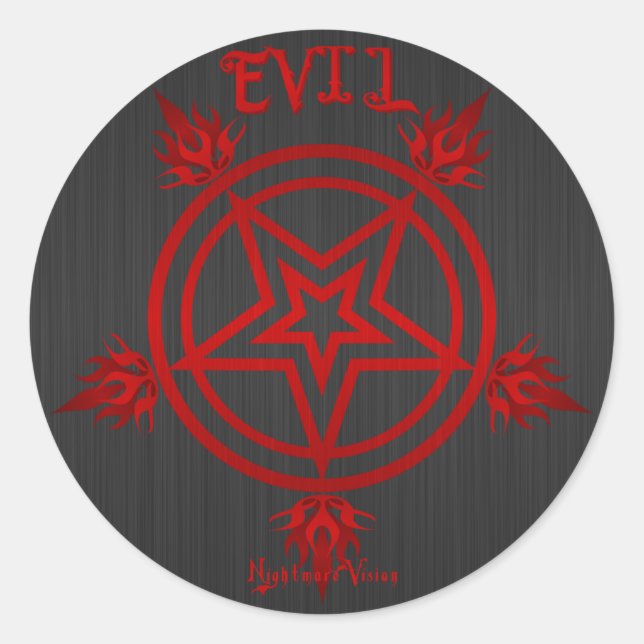 Evil Sticker (Front)