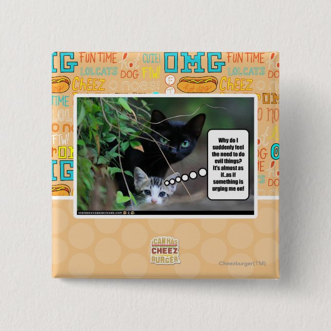 evil things button (Front)