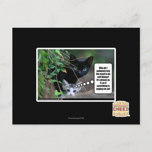 evil things postcard (Front)