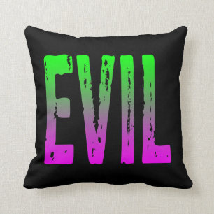 Evil Throw Pillow